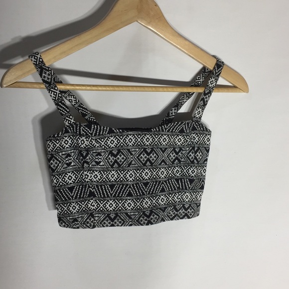 Garage Tops - Garage bustier cropped top